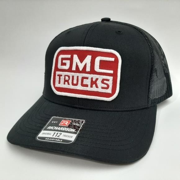 Retro Vintage Style GMC Trucks Embroidered Patch Richardson 112 Silverado Hat